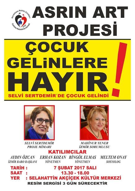 İzmir, Çocuk Gelinlere 'Hayır' Diyecek