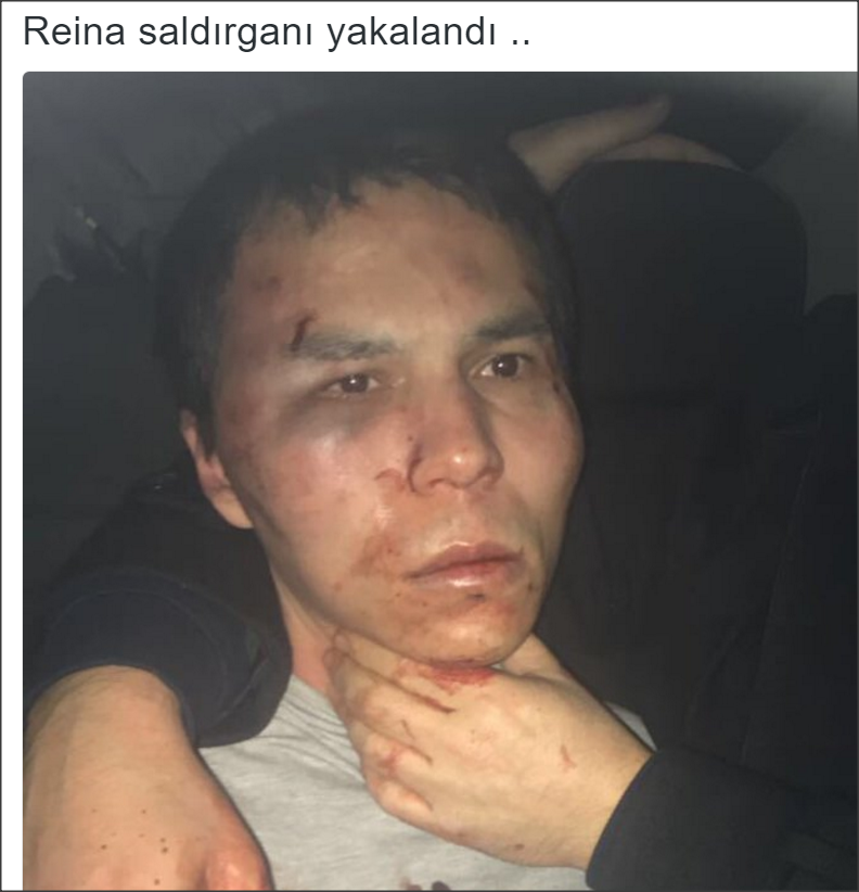 Son Dakika: Reina Saldırganı Yakalandı