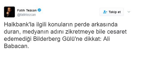Ali Babacan’a Şok Halkbank Suçlaması