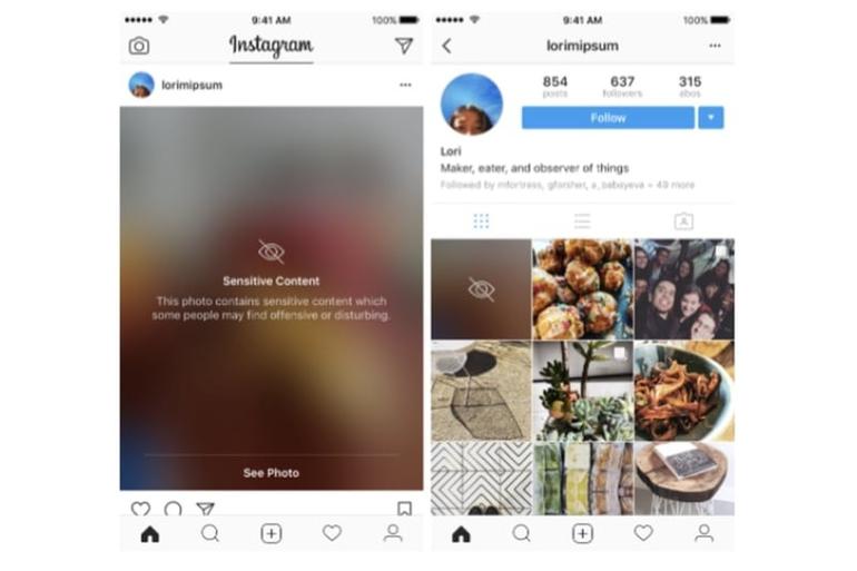 Instagram'da Bu Fotoğraflar Engellenecek