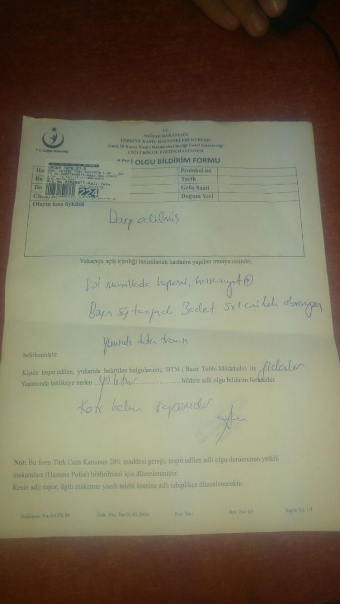 CHP İlçe Başkan Yardımcısı Partili Gazeteciyi Darp Etti