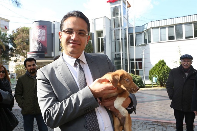 Bornova'nın Hayvan Dostu Projesi Gönülleri Fethediyor