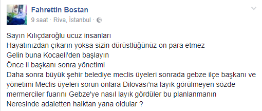 Gebze’ye Nasıl Layık Gördünüz?