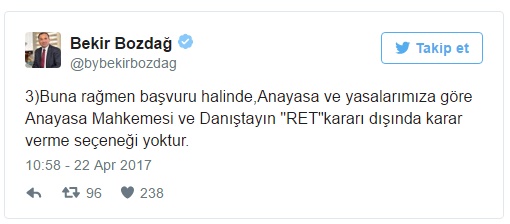 Bekir Bozdağ: CHP Halka Güvenmiyor