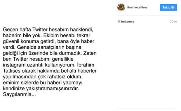 Tatlıses'ten 'Seks Tweetleri' Açıklaması