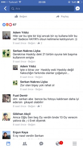 AK Parti'li Seçmen 40 Adet "Evet" Oyu Kullandığını Duyurdu