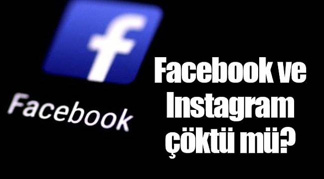 facebook ve instagram Ã§Ã¶ktÃ¼mÃ¼ ile ilgili gÃ¶rsel sonucu