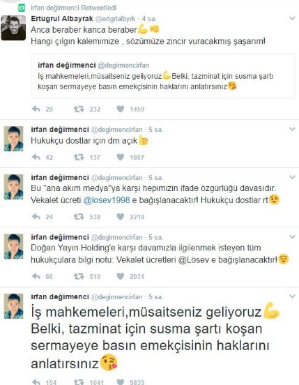 İrfan Değirmenci Doğan Holding'e Dava Açıyor