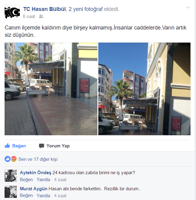 Seferihisar'da Kaldırımlar İşgal Edildi... Vatandaş Caddeden Yürüyor!