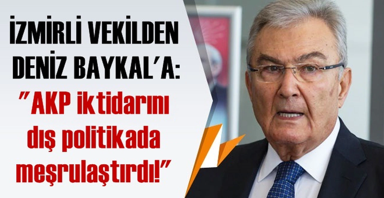 CHP İZMİR MİLLETVEKİLİ İLE DENİZ BAYKAL ATIŞTI!