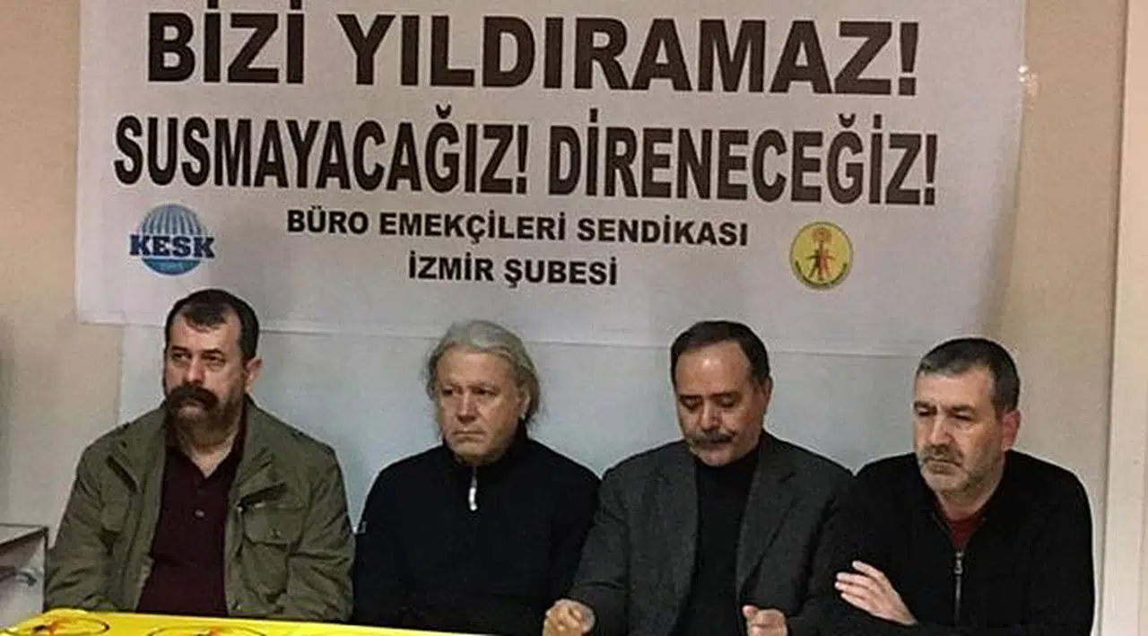 İzmir Adliyesi'nde Çalışan BES Üyeleri Gözaltında