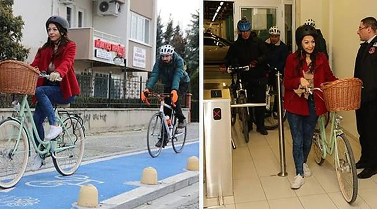 CHP'li Belediyeden İşe Bisikletle Giden Personele Özel Odada Kıyafet Değiştirme ve Duş İmkânı