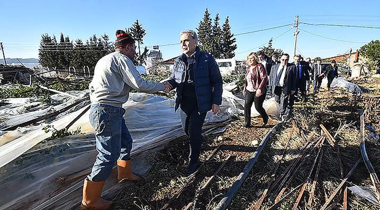 Afetzede Üreticinin Yüzünü Büyükşehir Güldürdü