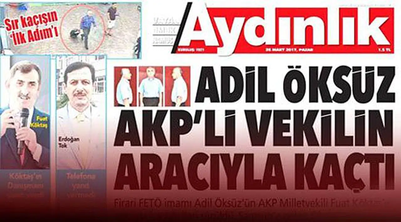 Savcılıktan Adil Öksüz Açıklaması
