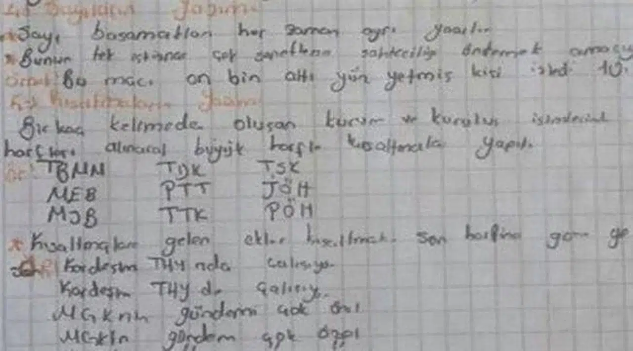 Ortaokul'da JÖH ve Bozkurt İşareti Dersi!