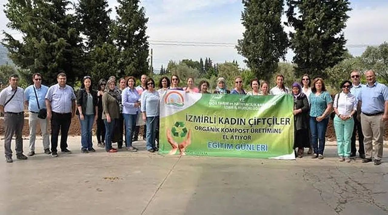 Kadın Çiftçiler Organik Kompost Üretimine El Atıyor Projesinde Eğitimler Sona Erdi