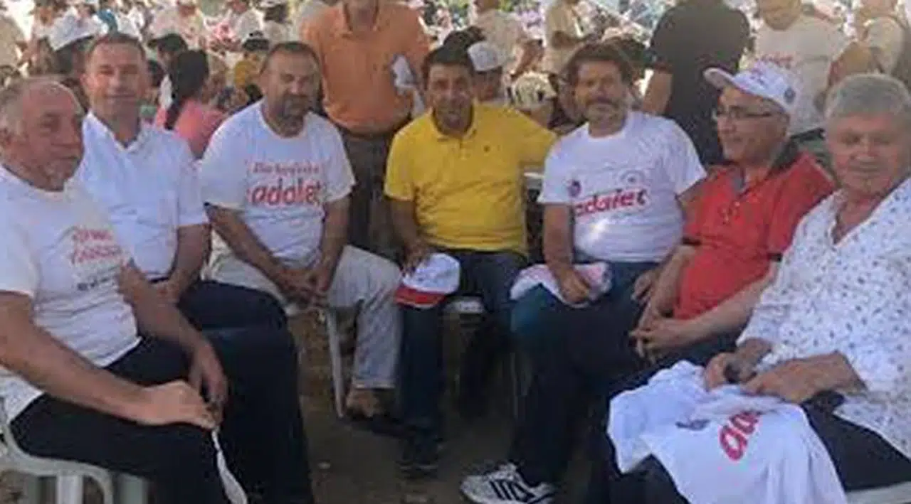 Başak, Eski Başkanları 'Adalet Yürüyüşü'nde Ağırladı