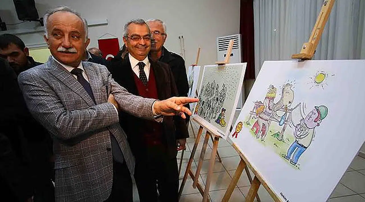 'İç ve Dış Göçler' Bayraklı’da Karikatürize Edilecek