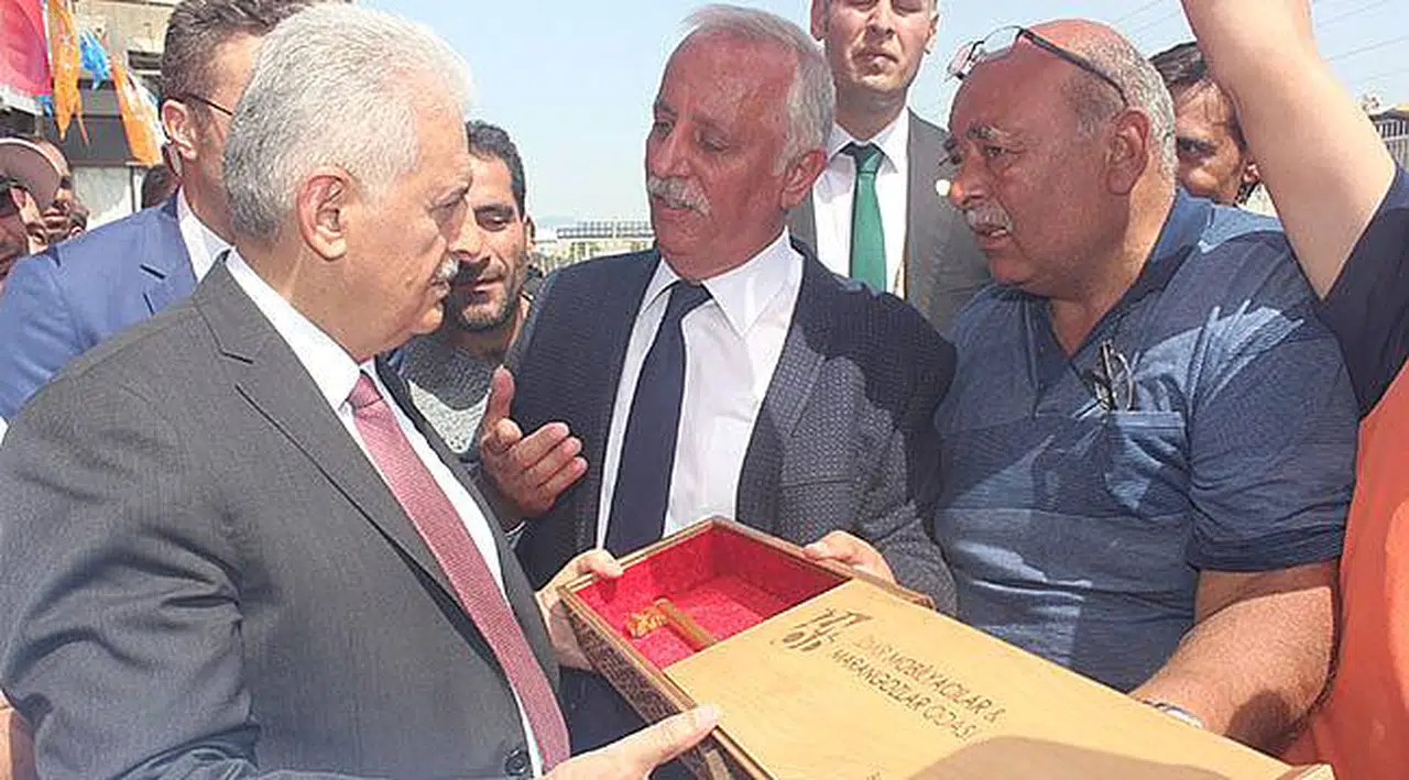 Başkan Özkoparan, Başbakandan Yeni Sanayi Sitesi Sözünü Kopardı
