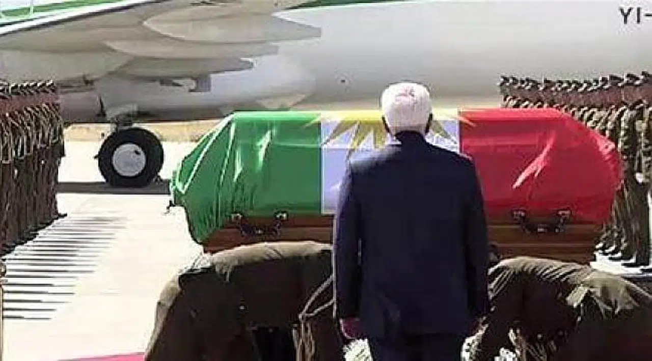Talabani'nin Cenazesinde Bayrak Krizi