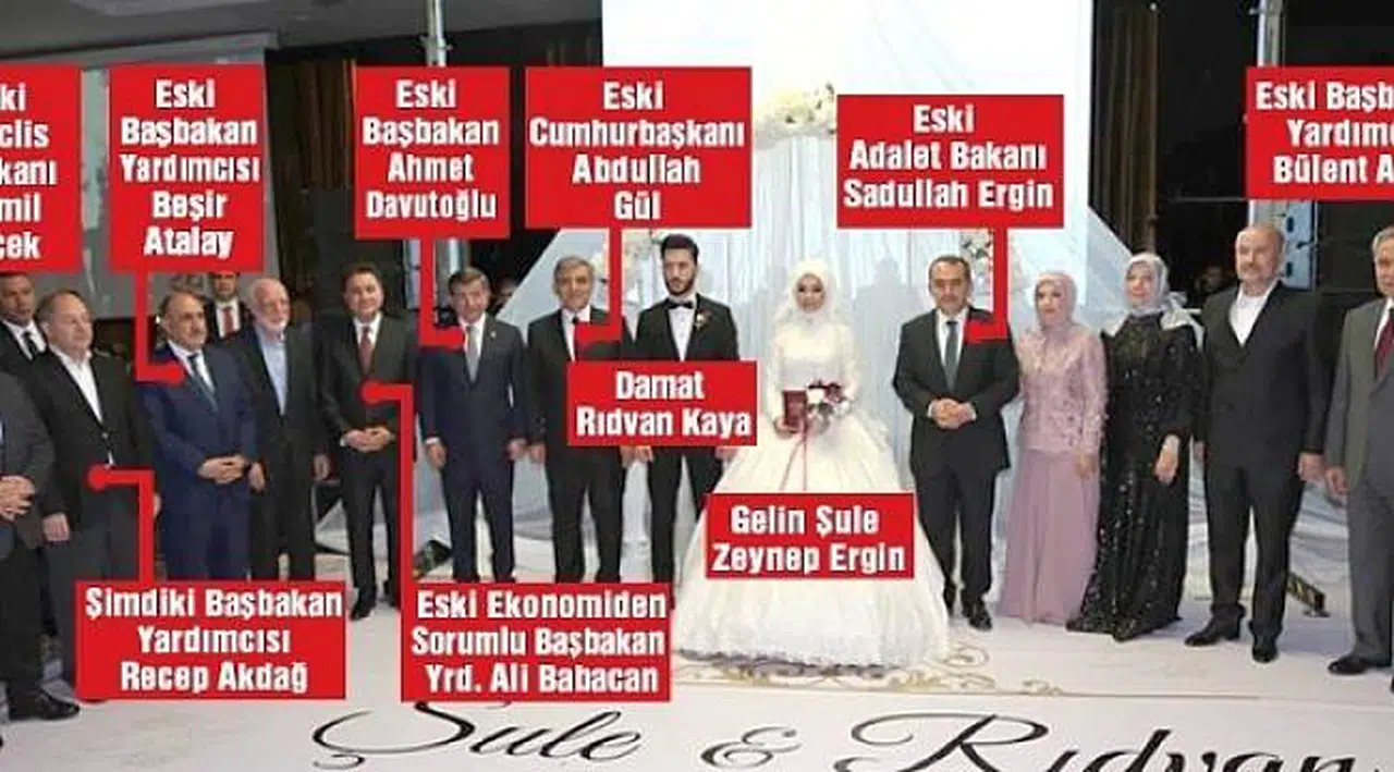 Eski Kabine Düğünde Buluştu Hükümetten Tek Kişi Katıldı
