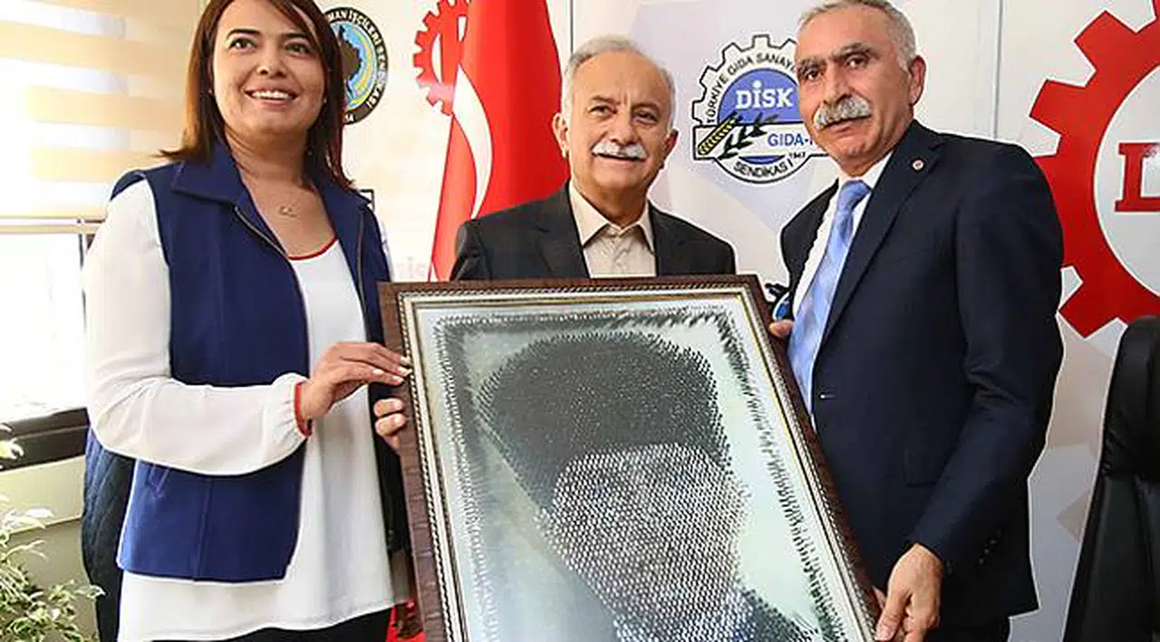 Karabağ’dan DİSK’e Ziyaret