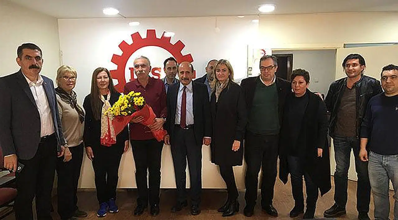 Konak Kent Konseyi'nden DİSK'e Anlamlı Ziyaret