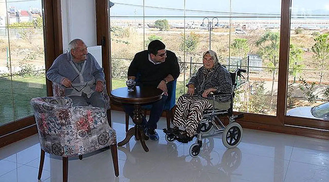 Huzurevine Büyükleri İlham Verdi