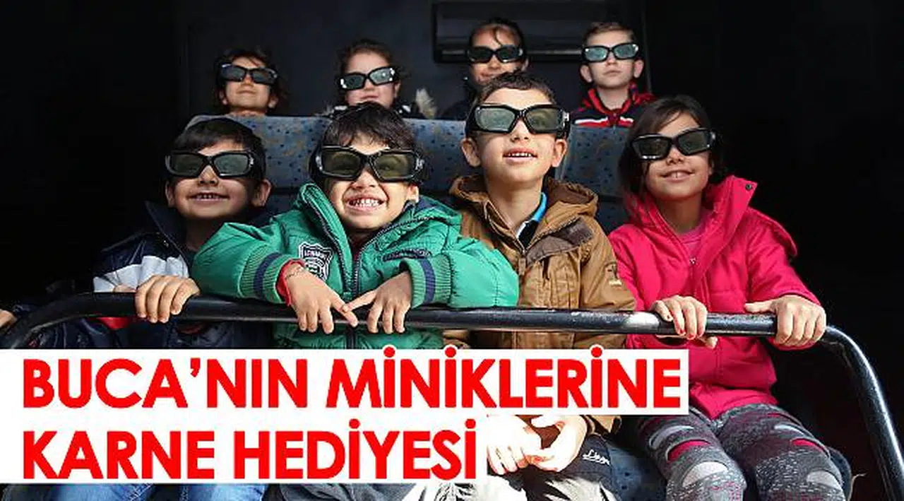 Buca’nın miniklerine karne hediyesi 