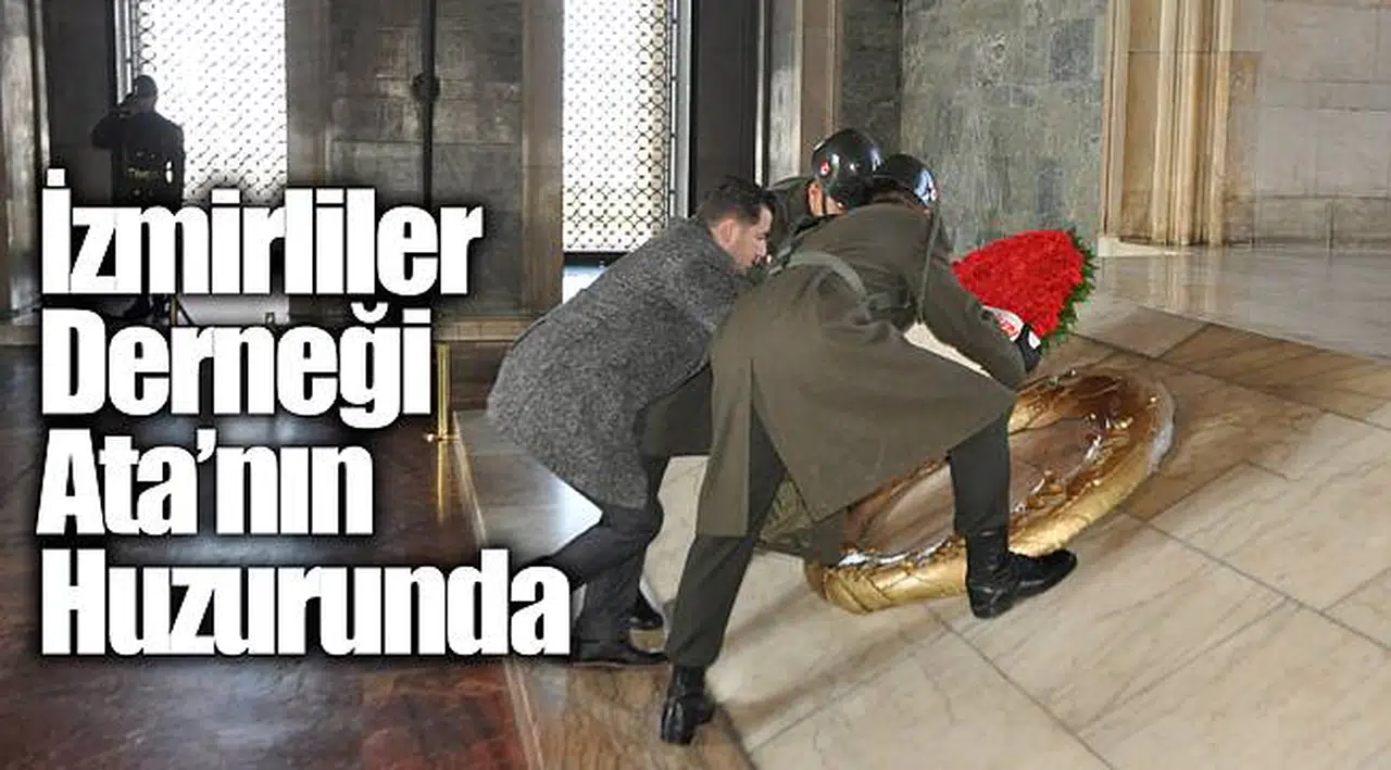 İzmirliler Derneği Ata’nın Huzurunda