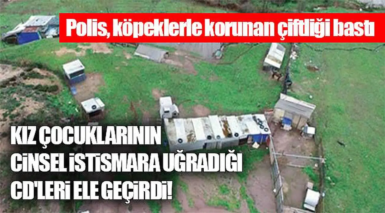 Kız çocuklarının cinsel istismara uğradığı CD'leri ele geçirdi!