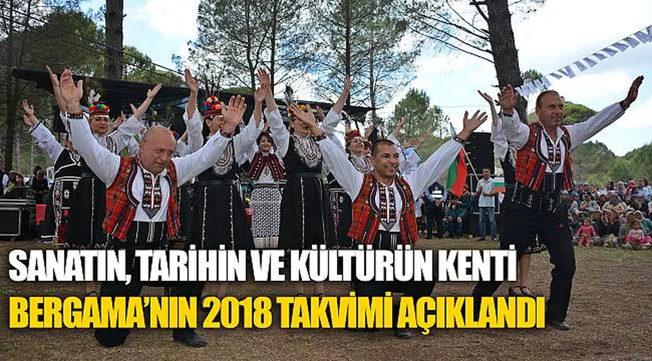 SANATIN, TARİHİN VE KÜLTÜRÜN KENTİ BERGAMA’NIN 2018 TAKVİMİ AÇIKLANDI