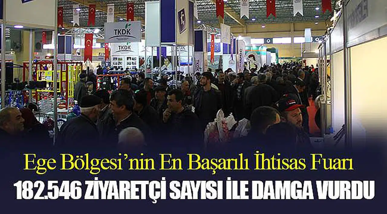 182.546 ZİYARETÇİ SAYISI İLE DAMGA VURDU