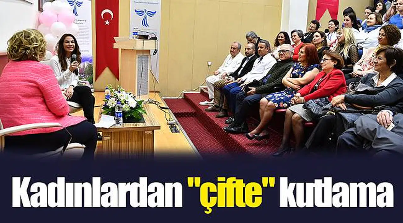 Kadınlardan "çifte" kutlama