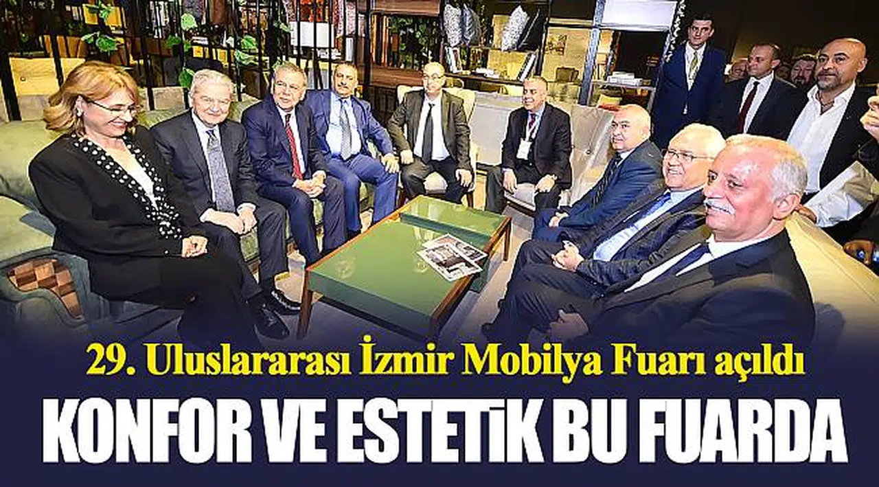Konfor ve estetik bu fuarda