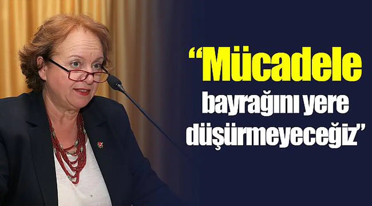 “Mücadele bayrağını yere düşürmeyeceğiz”