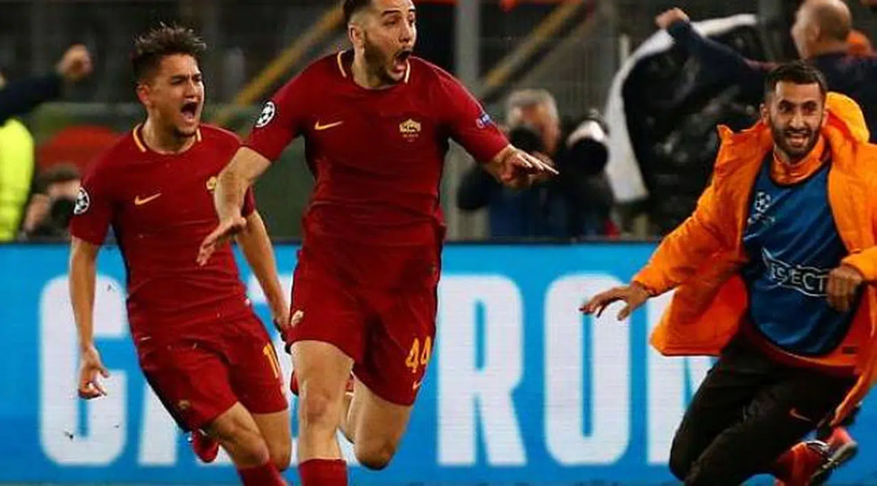 Cengiz Ünder Barça'yı yaktı! Roma, Devler Ligi'nde yarı finalde...