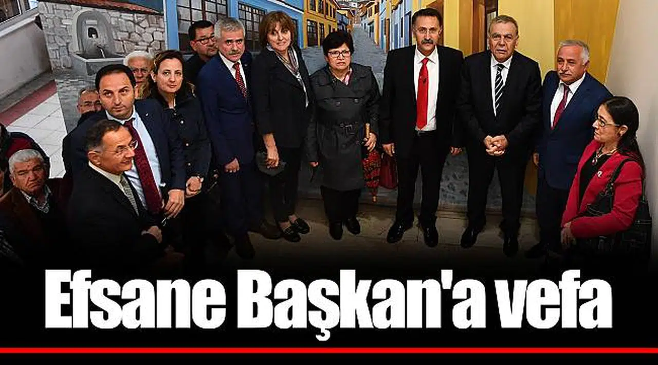 Efsane Başkan'a vefa