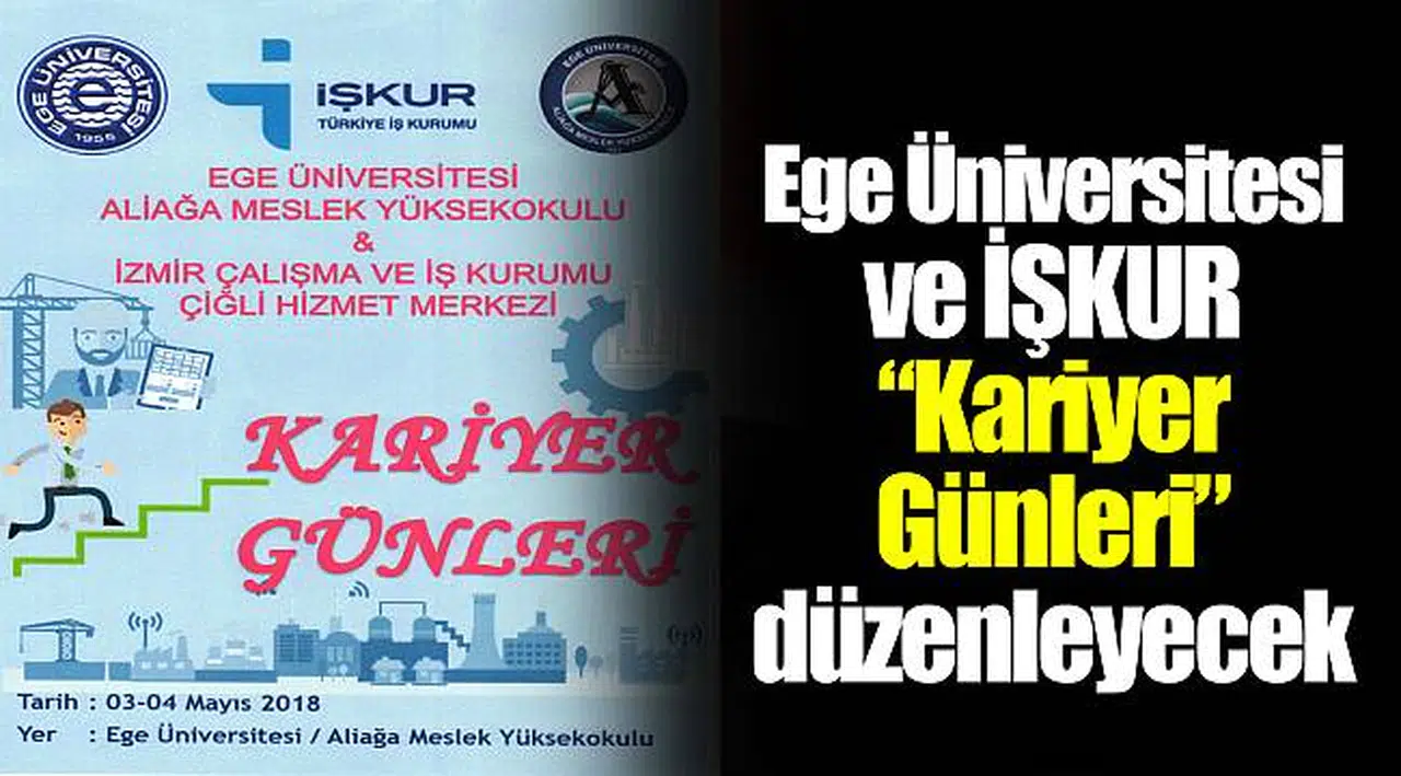 Ege Üniversitesi ve İŞKUR “Kariyer Günleri” düzenleyecek