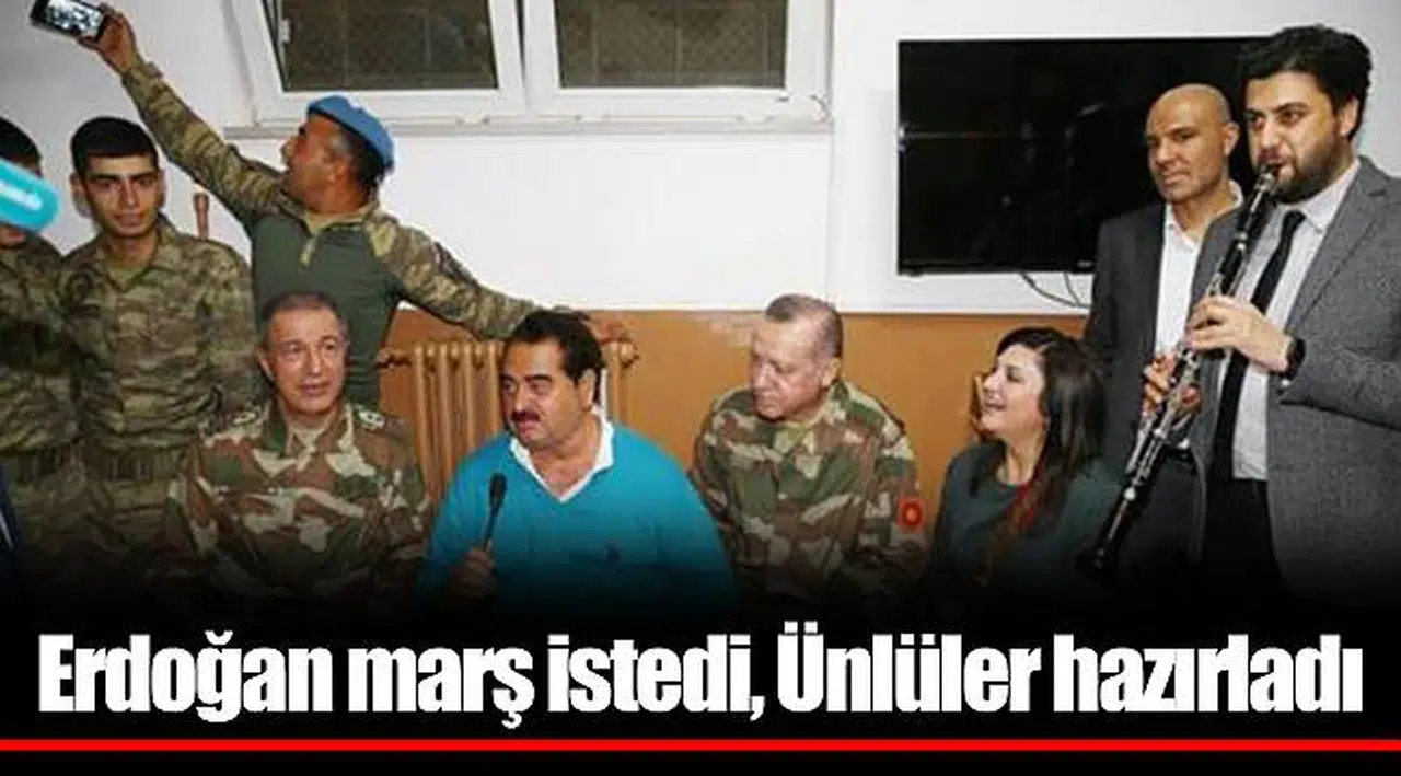 Erdoğan marş istedi, Ünlüler hazırladı