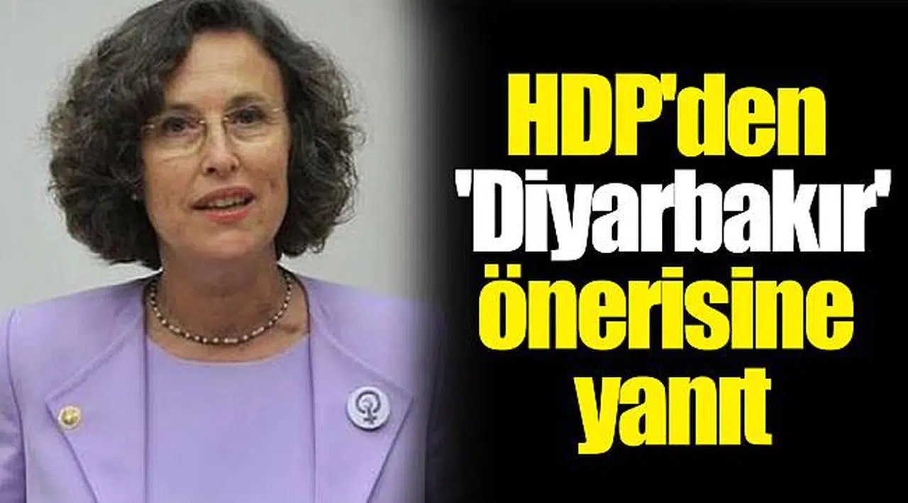 HDP'den Karamollaoğlu'nun 'Diyarbakır' önerisine yanıt