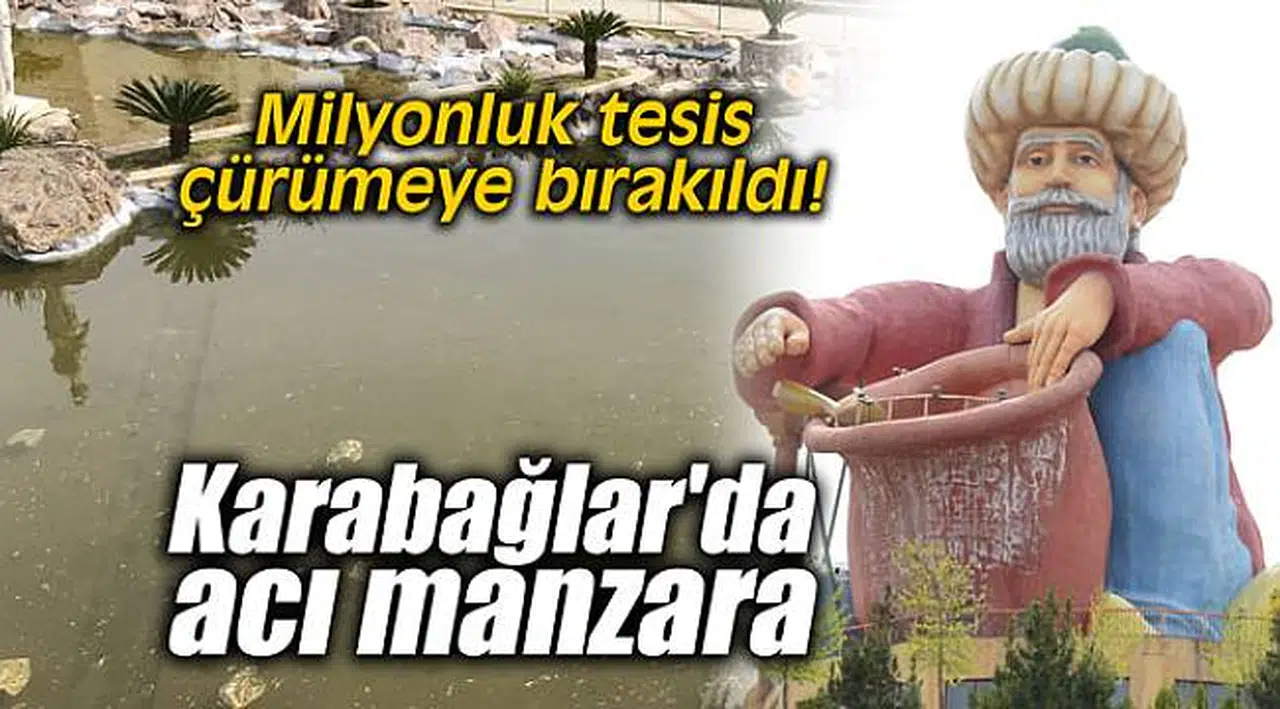 Karabağlar'da Milyonluk tesis çürümeye bırakıldı!