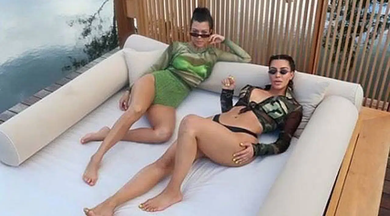 Kardashian'lar tatile çıktı