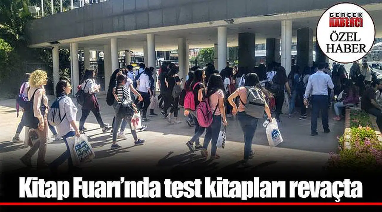 Kitap Fuarı’nda test kitapları revaçta