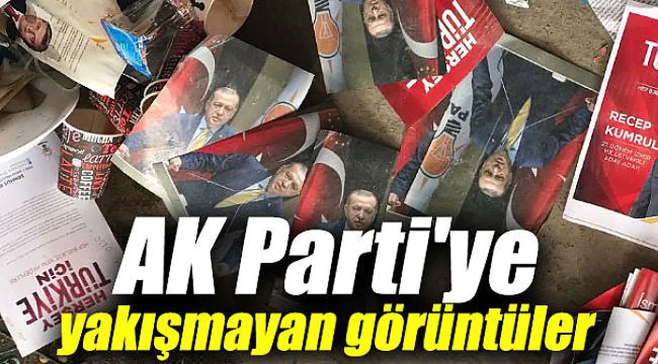 AK Parti'ye yakışmayan görüntüler