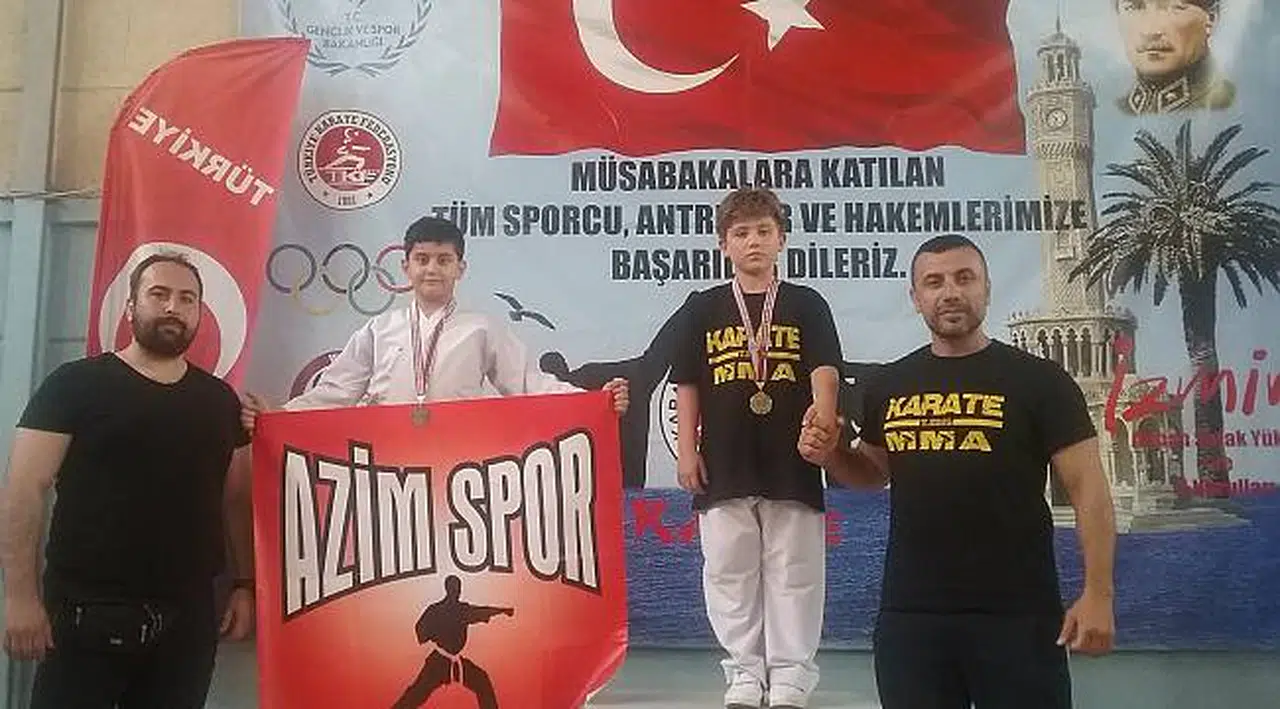 Buca'da madalyalar Aliağa ve Foçalı sporcuların