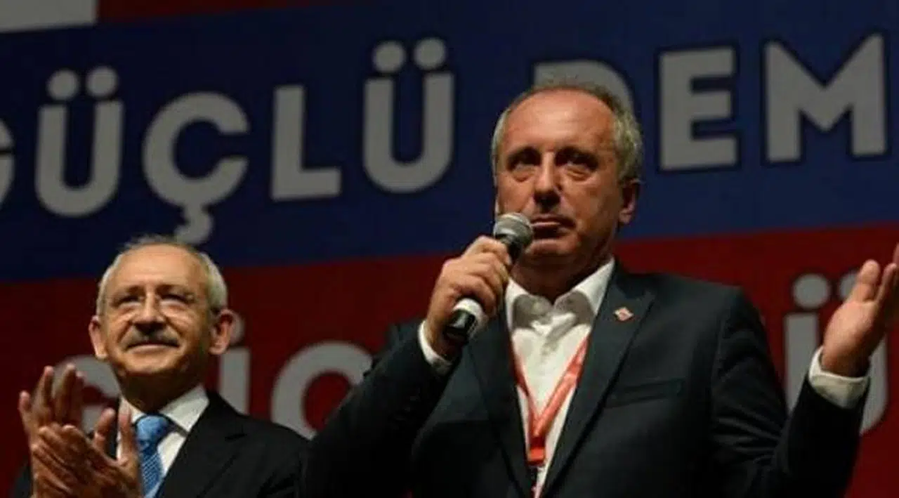 CHP'nin cumhurbaşkanı adayı Muharrem İnce!