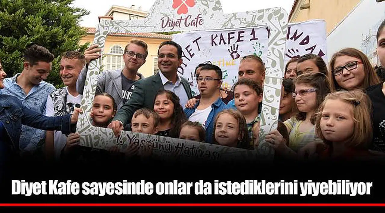 Diyet Kafe sayesinde onlar da istediklerini yiyebiliyor