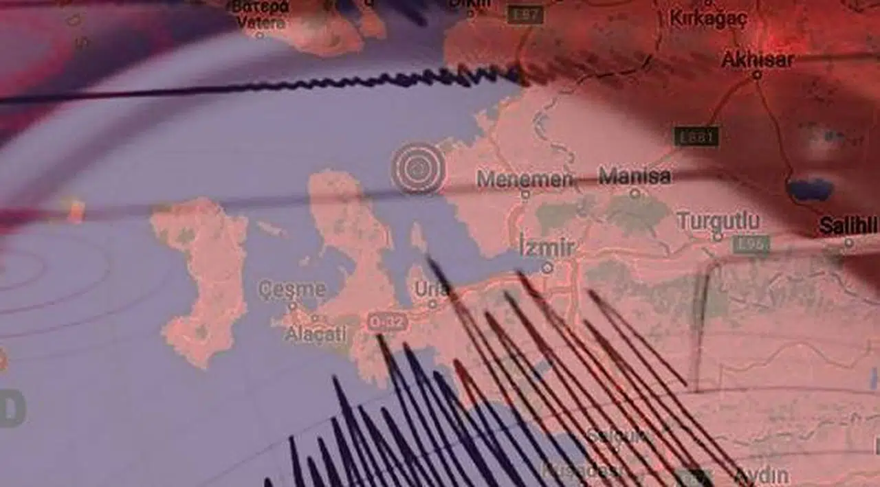 Ege'de iki deprem