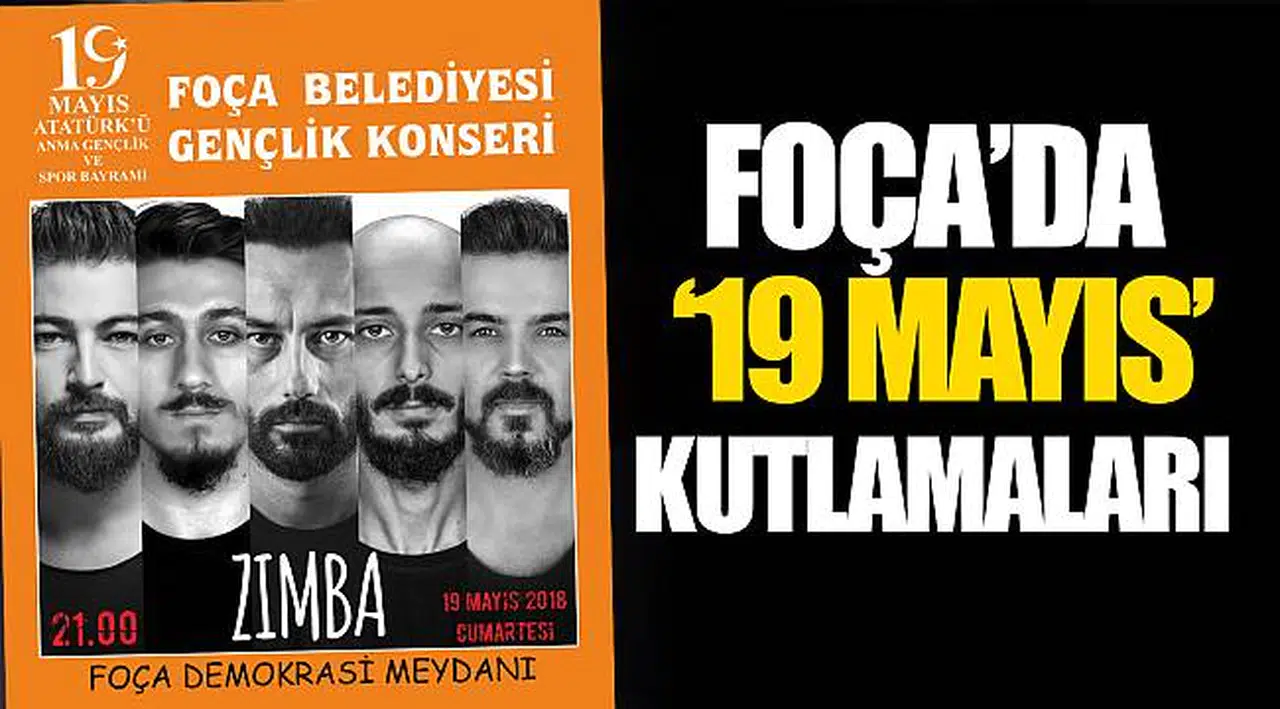 FOÇA’DA ‘19 MAYIS’ KUTLAMALARI
